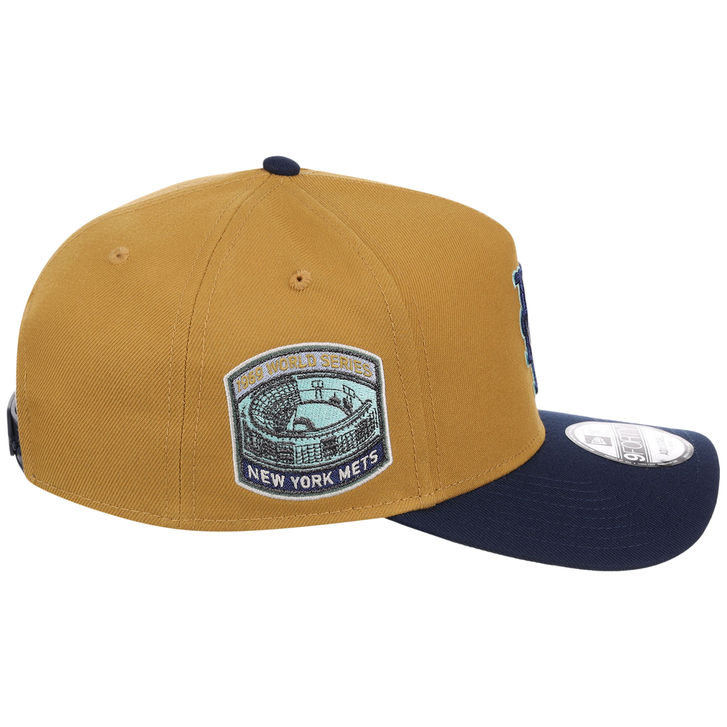 New York Mets MLB Dusted Navy New Era 9FORTY