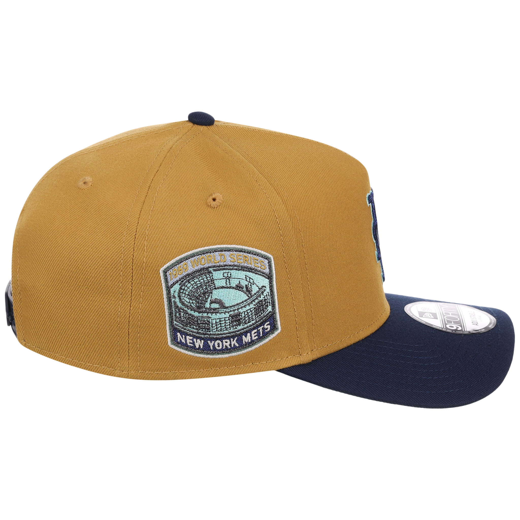 New York Mets MLB Dusted Navy New Era 9FORTY