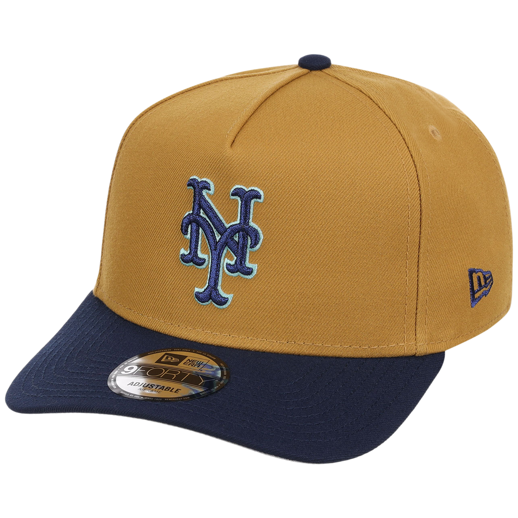 New York Mets MLB Dusted Navy New Era 9FORTY