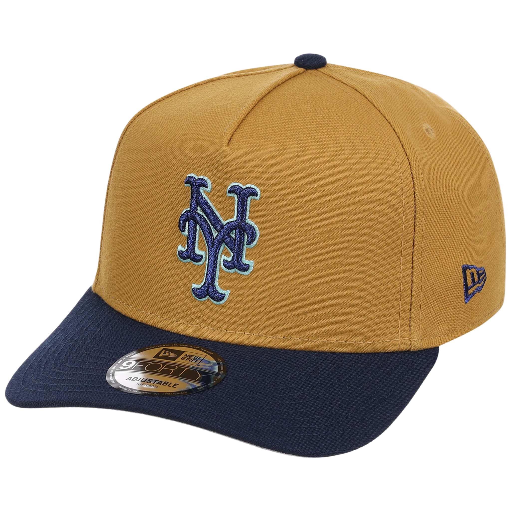 New York Mets MLB Dusted Navy New Era 9FORTY