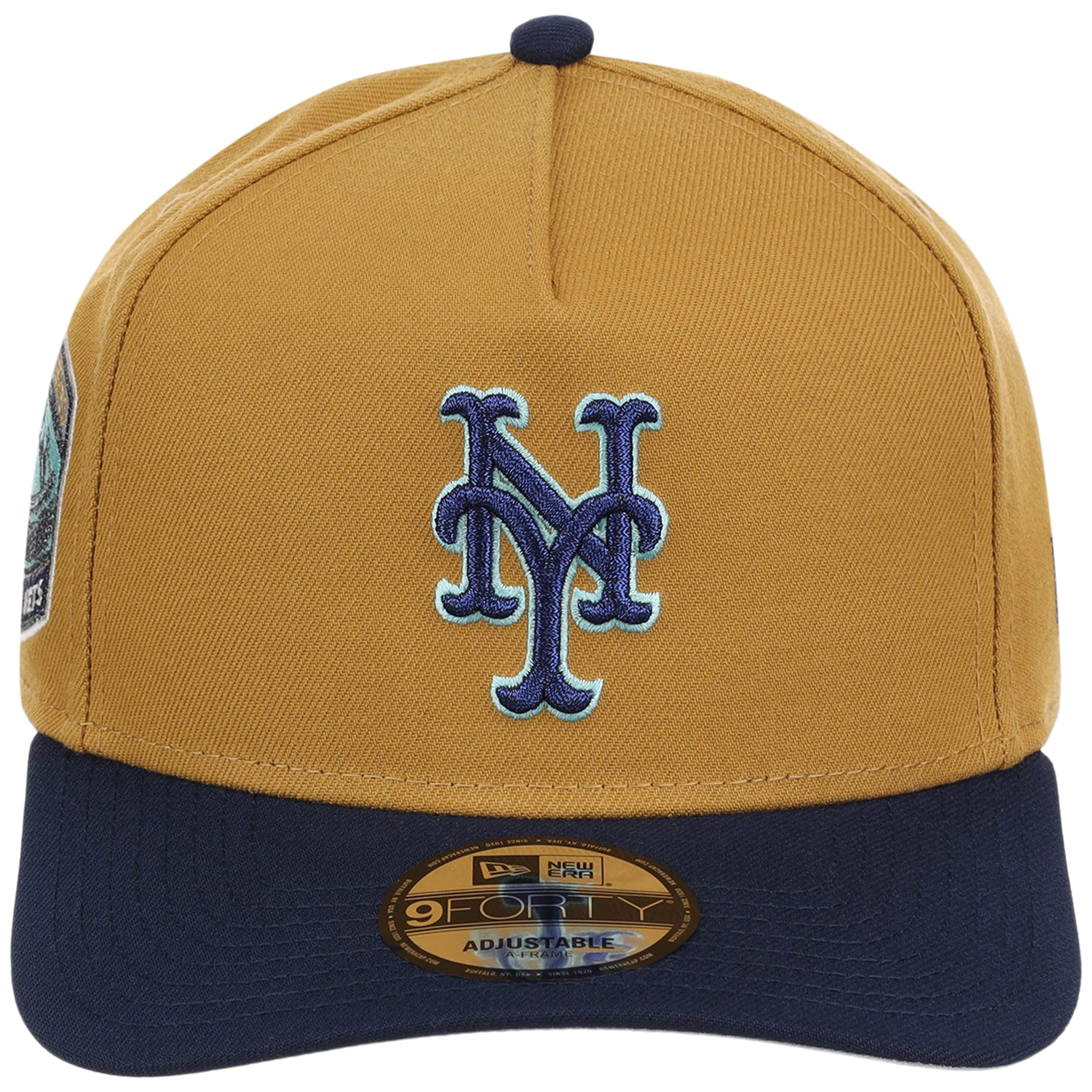 New York Mets MLB Dusted Navy New Era 9FORTY