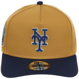New York Mets MLB Dusted Navy New Era 9FORTY