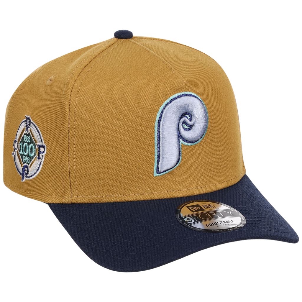 Philadelphia Phillies MLB Dusted Navy New Era 9FORTY