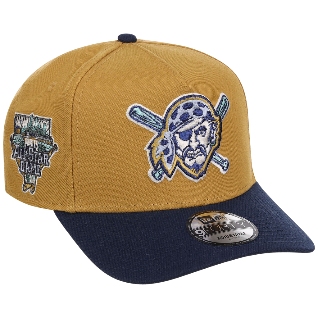 Pittsburgh Pirates MLB Dusted Navy New Era 9FORTY