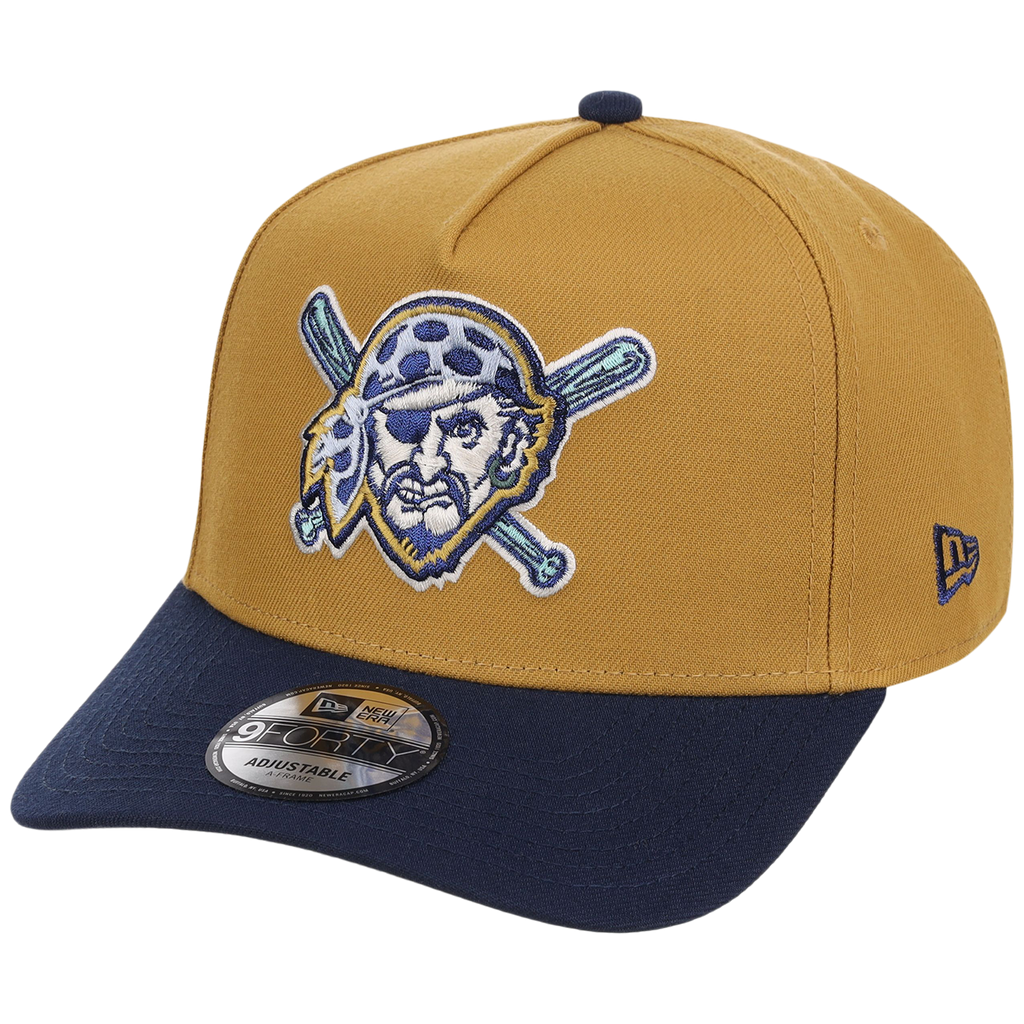 Pittsburgh Pirates MLB Dusted Navy New Era 9FORTY