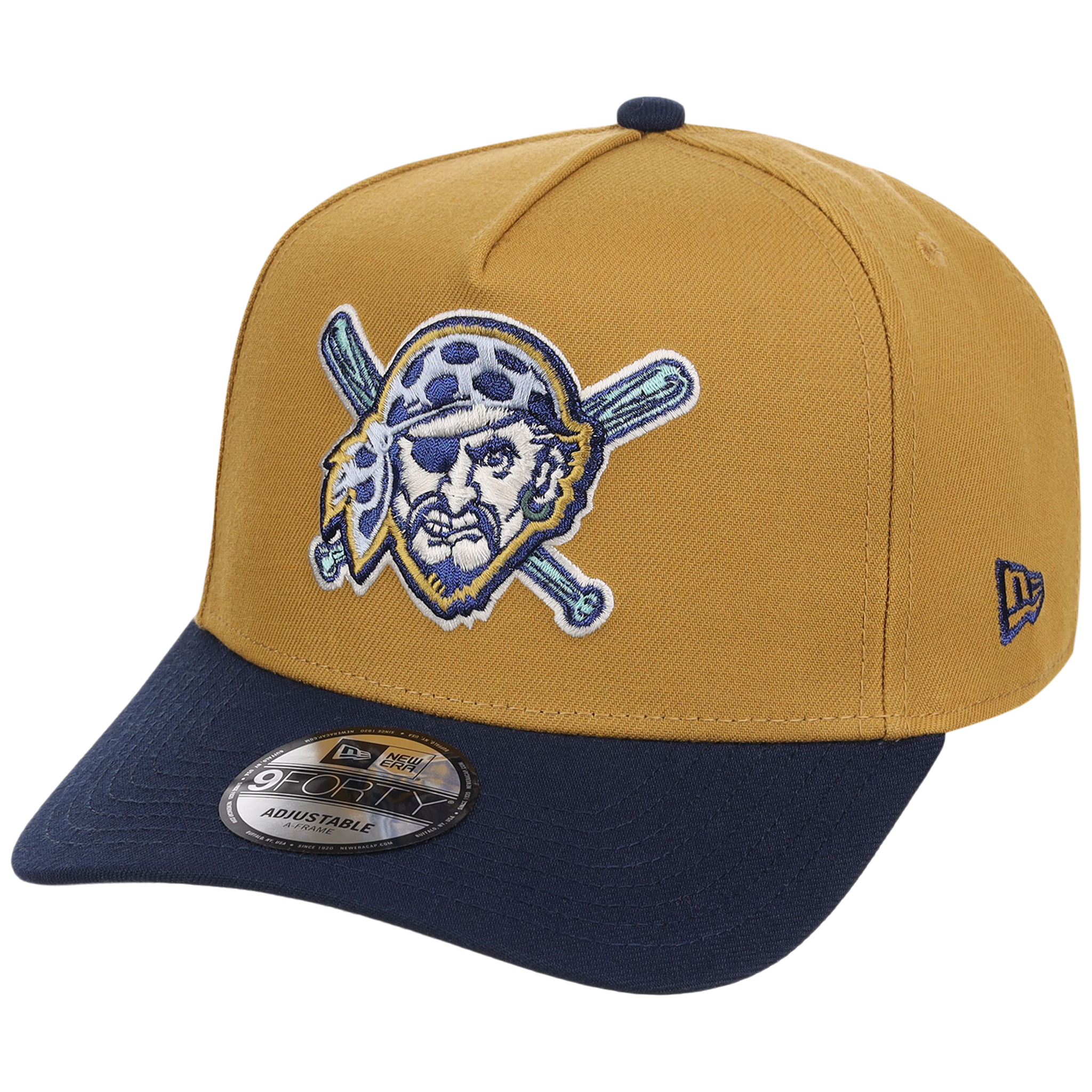 Pittsburgh Pirates MLB Dusted Navy New Era 9FORTY