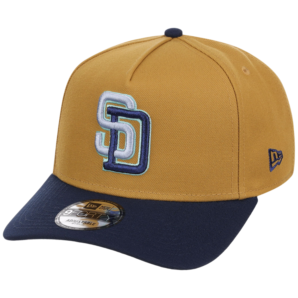 San Diego Padres MLB Dusted Navy New Era 9FORTY