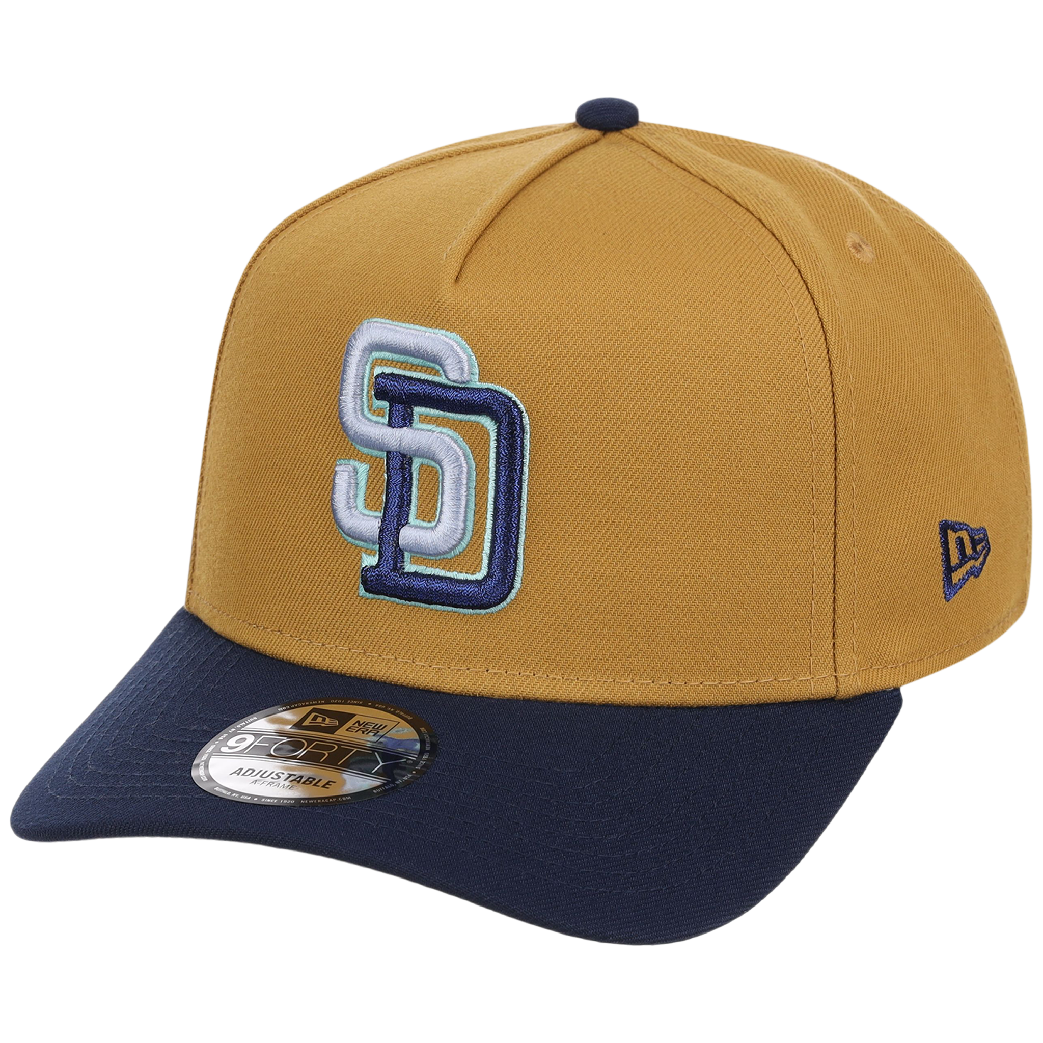 San Diego Padres MLB Dusted Navy New Era 9FORTY