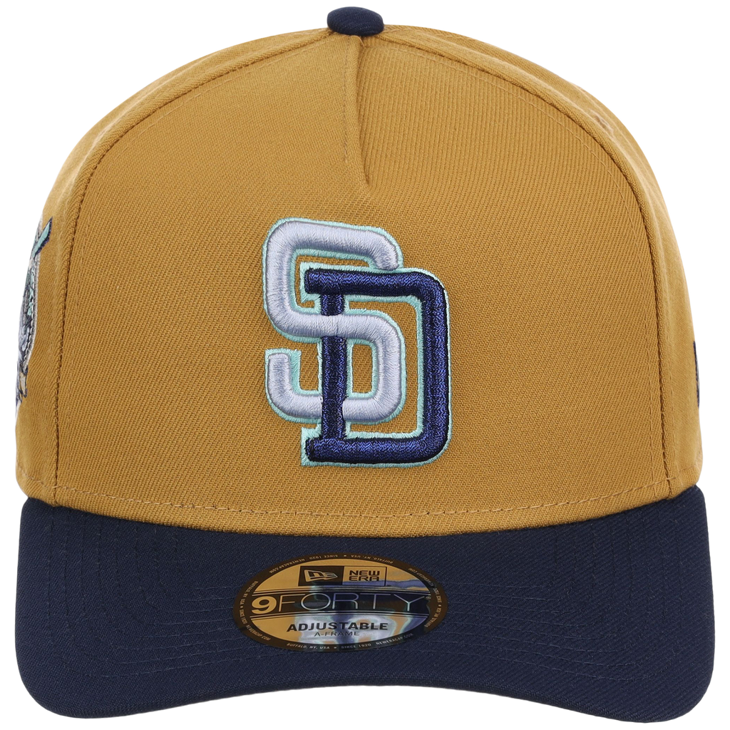 San Diego Padres MLB Dusted Navy New Era 9FORTY