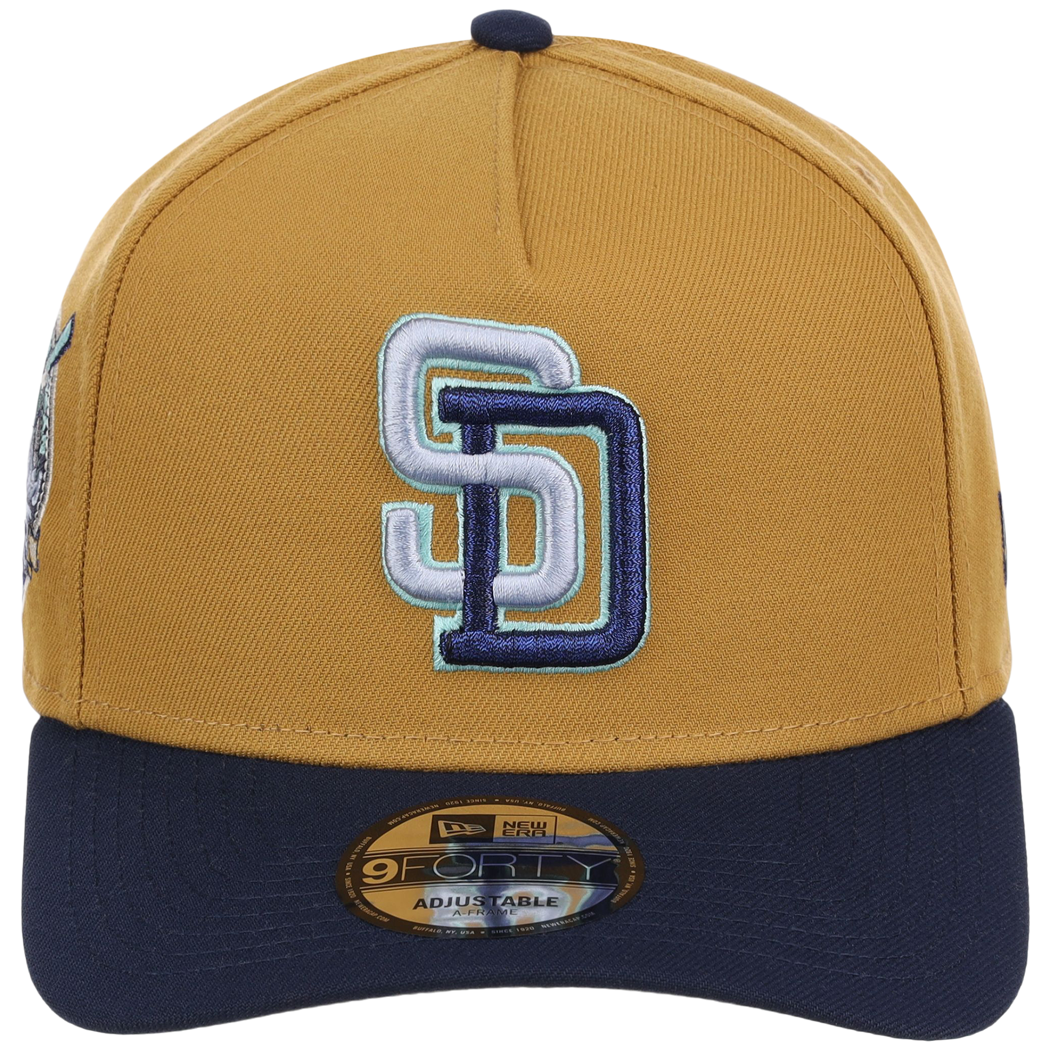 San Diego Padres MLB Dusted Navy New Era 9FORTY
