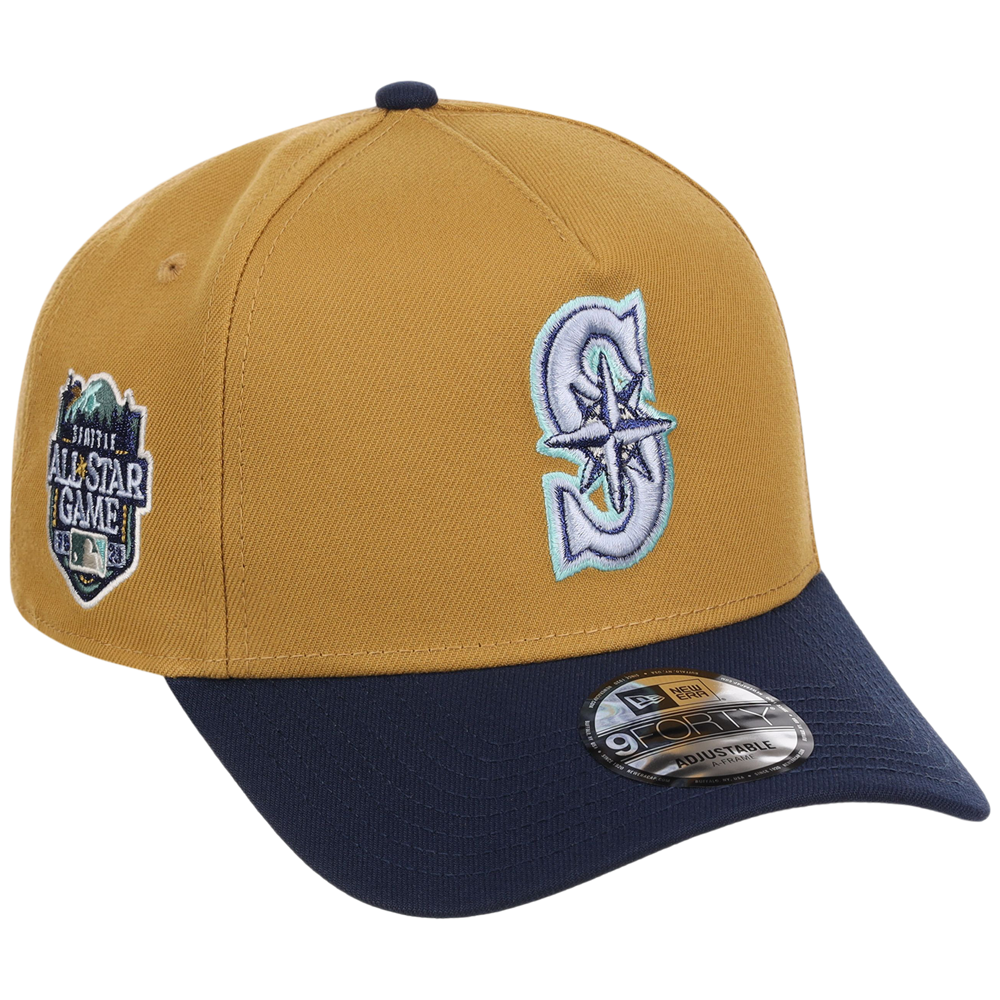 Seattle Mariners MLB Dusted Navy New Era 9FORTY