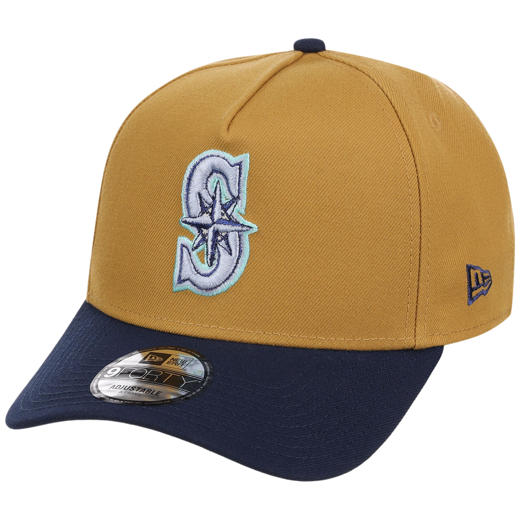 Seattle Mariners MLB Dusted Navy New Era 9FORTY