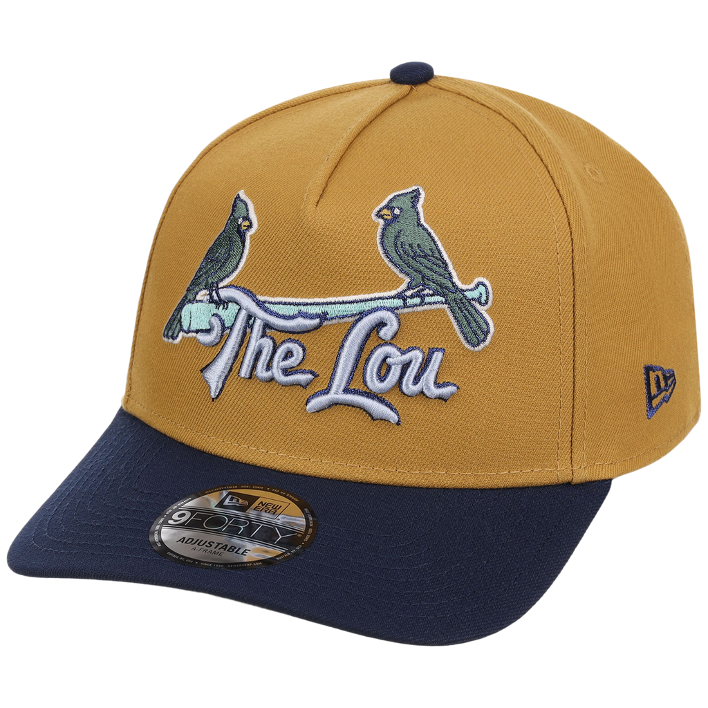 St. Louis Cardinals MLB Dusted Navy New Era 9FORTY