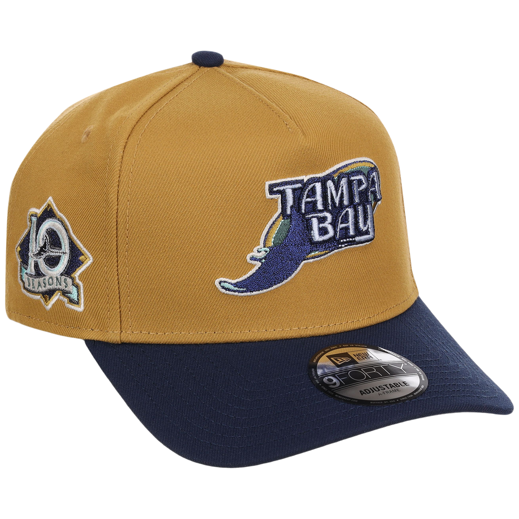 Tampa Bay Rays MLB Dusted Navy New Era 9FORTY