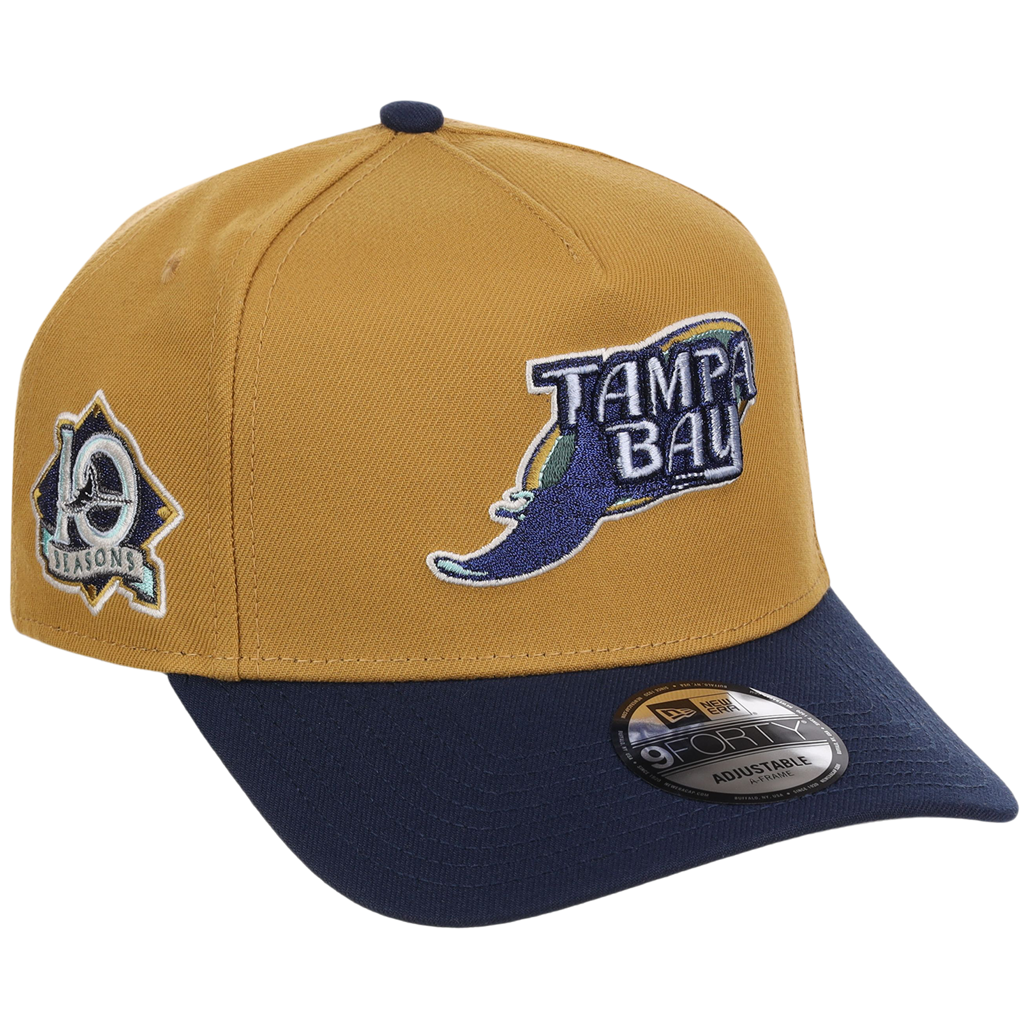 Tampa Bay Rays MLB Dusted Navy New Era 9FORTY