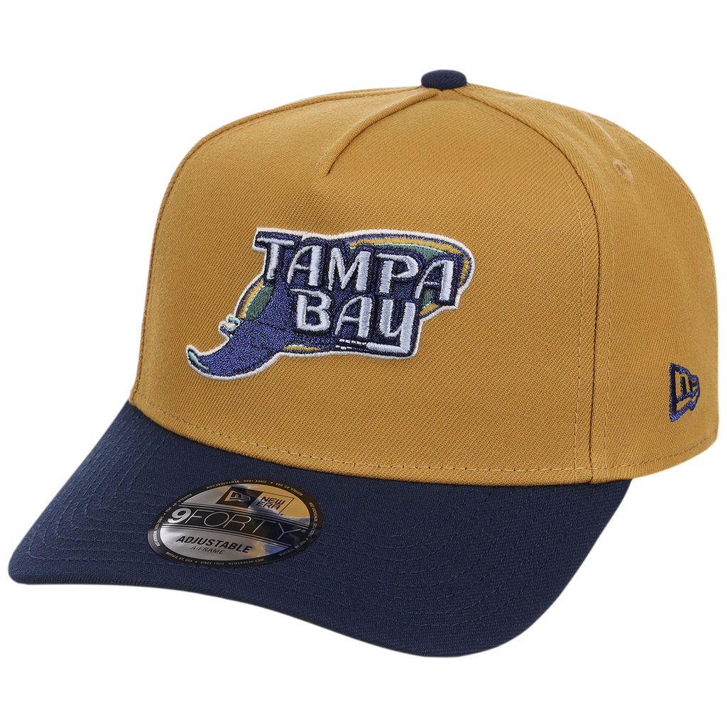 Tampa Bay Rays MLB Dusted Navy New Era 9FORTY