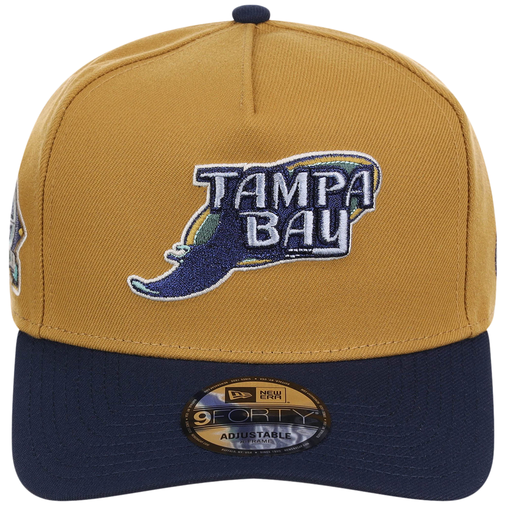 Tampa Bay Rays MLB Dusted Navy New Era 9FORTY