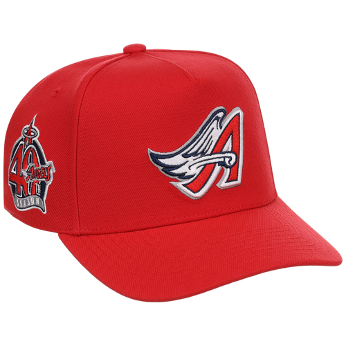 Anaheim Angels Mitchell & Ness MLB 'Era Flip' Heritage Series Pro Pinch - Red/Red