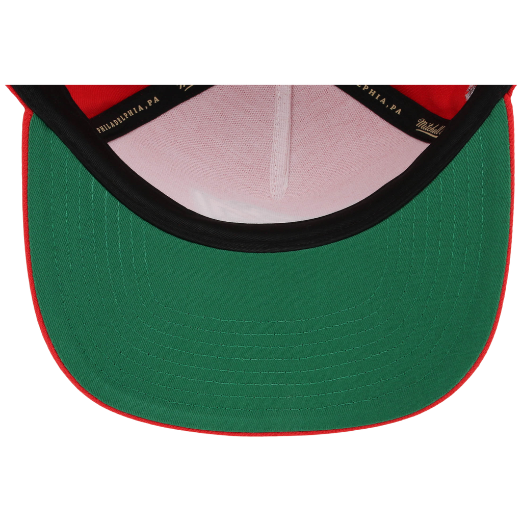 Anaheim Angels Mitchell & Ness MLB 'Era Flip' Heritage Series Pro Pinch - Red/Red