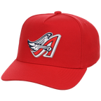 Anaheim Angels Mitchell & Ness MLB 'Era Flip' Heritage Series Pro Pinch - Red/Red