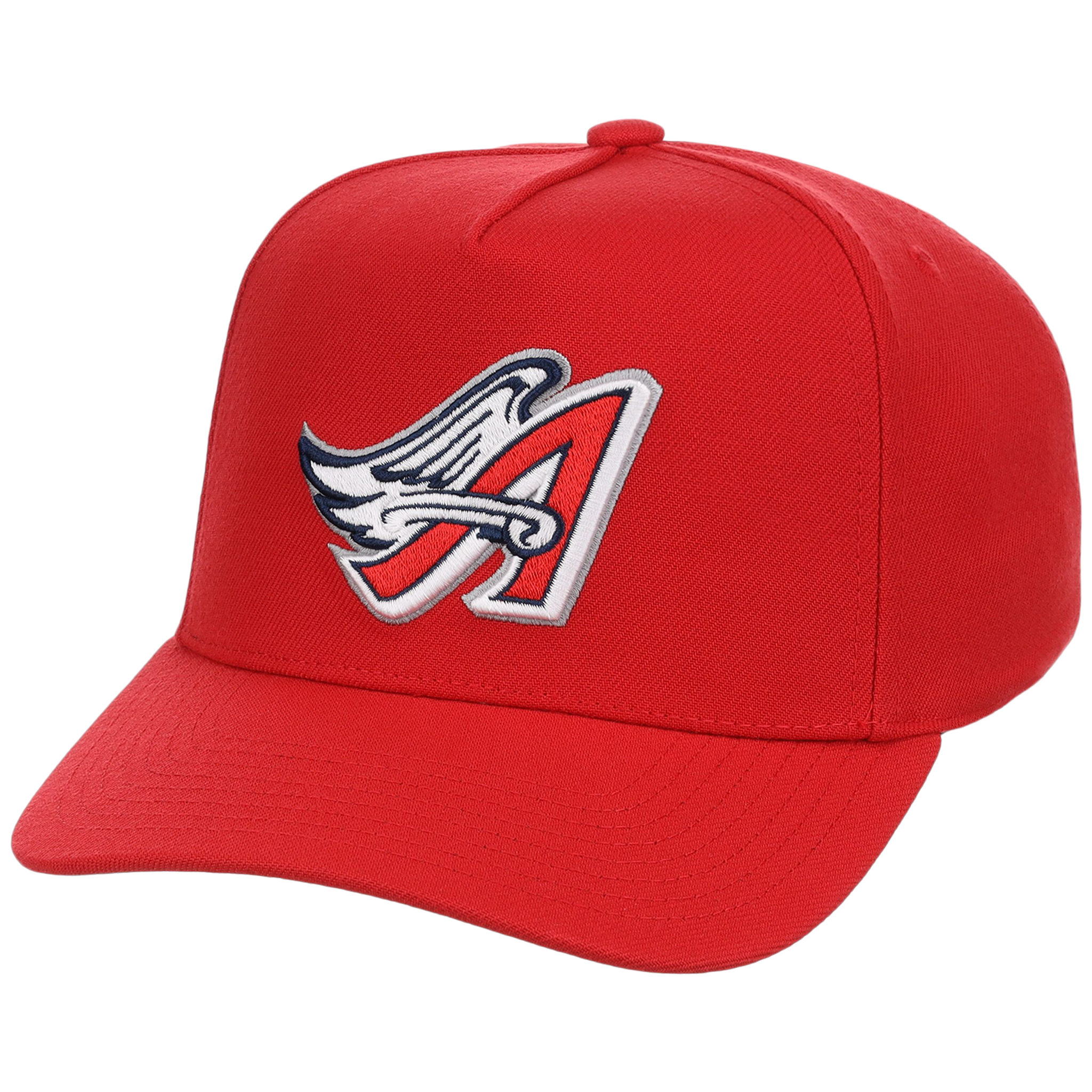 Anaheim Angels Mitchell & Ness MLB 'Era Flip' Heritage Series Pro Pinch - Red/Red