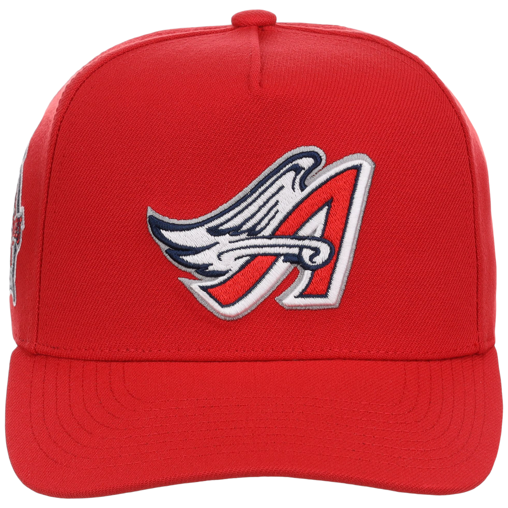 Anaheim Angels Mitchell & Ness MLB 'Era Flip' Heritage Series Pro Pinch - Red/Red