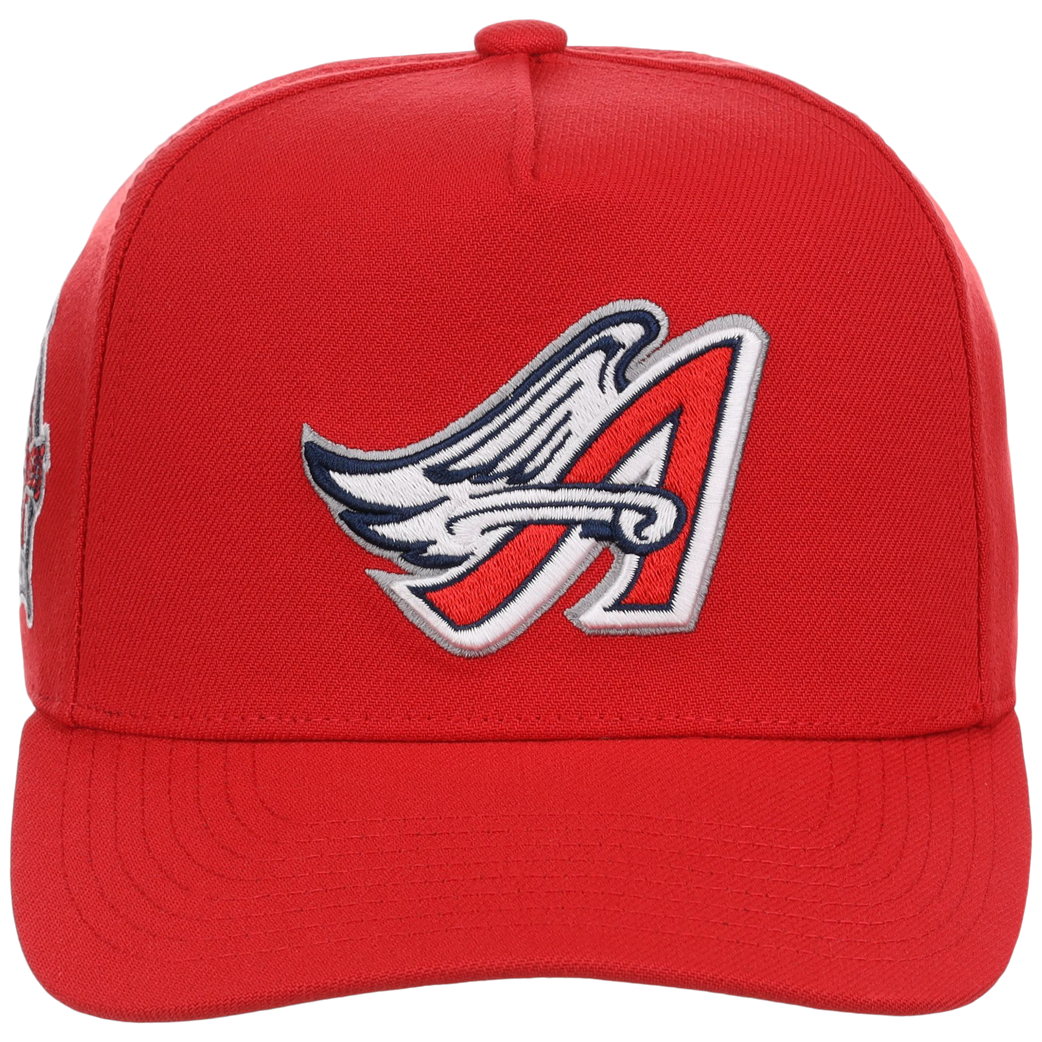 Anaheim Angels Mitchell & Ness MLB 'Era Flip' Heritage Series Pro Pinch - Red/Red