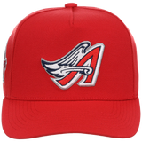 Anaheim Angels Mitchell & Ness MLB 'Era Flip' Heritage Series Pro Pinch - Red/Red