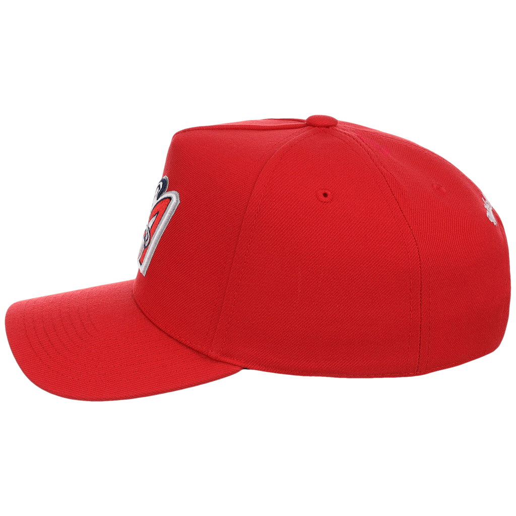 Anaheim Angels Mitchell & Ness MLB 'Era Flip' Heritage Series Pro Pinch - Red/Red