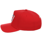 Anaheim Angels Mitchell & Ness MLB 'Era Flip' Heritage Series Pro Pinch - Red/Red