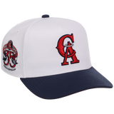 California Angels Mitchell & Ness MLB 'Era Flip' Heritage Series Pro Pinch - White/Navy