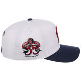 California Angels Mitchell & Ness MLB 'Era Flip' Heritage Series Pro Pinch - White/Navy