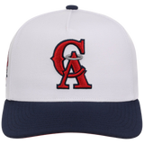 California Angels Mitchell & Ness MLB 'Era Flip' Heritage Series Pro Pinch - White/Navy