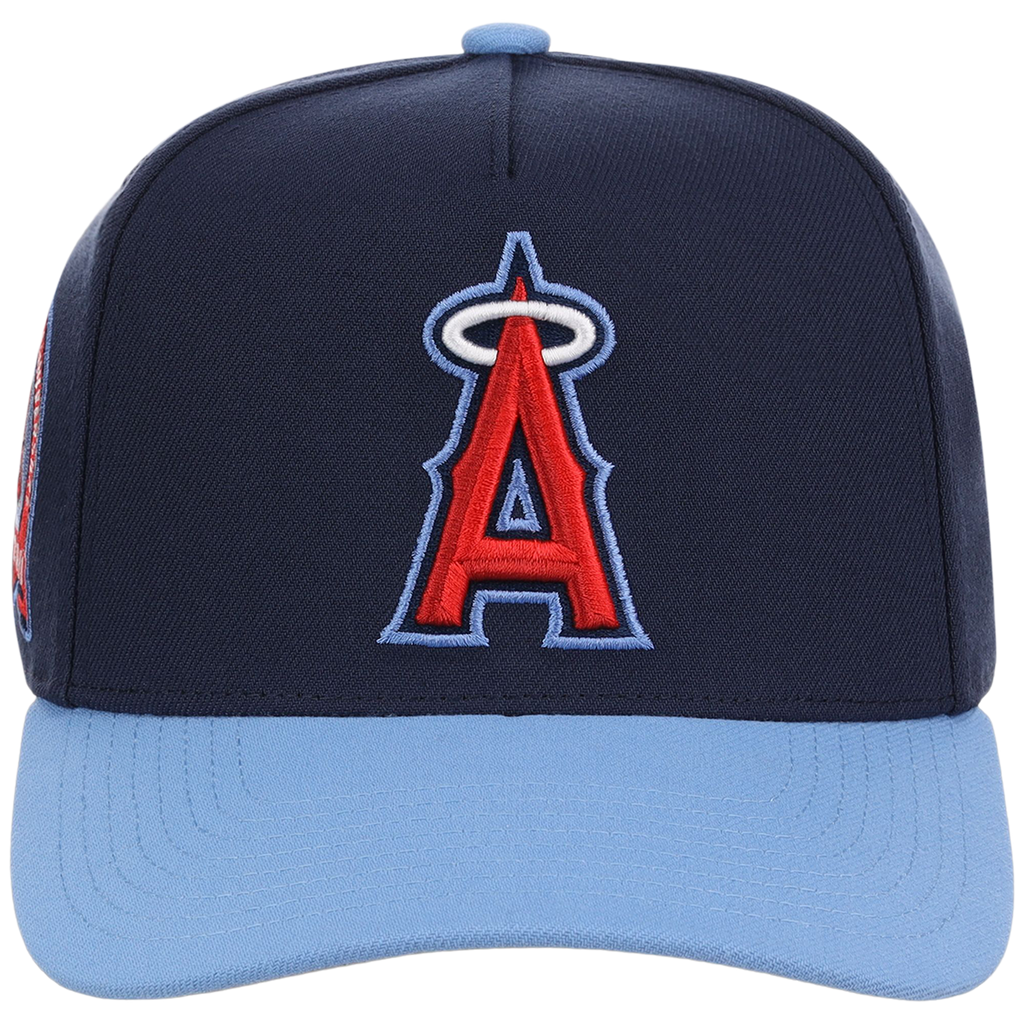 Anaheim Angels Mitchell & Ness MLB 'Era Flip' Heritage Series Pro Pinch - Navy/Sky