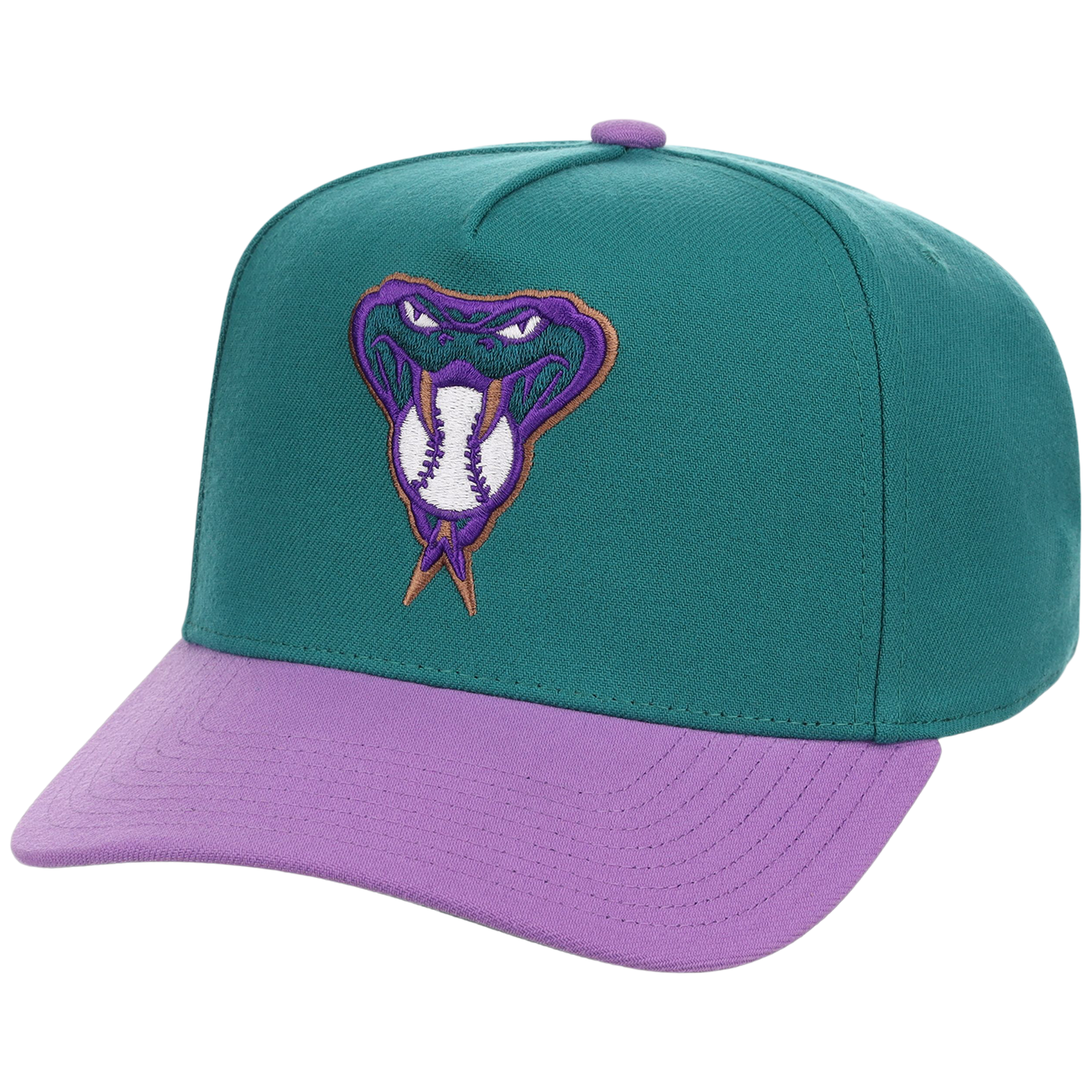 Arizona Diamondbacks Mitchell & Ness MLB 'Era Flip' Heritage Series Pro Pinch - Teal/Purple