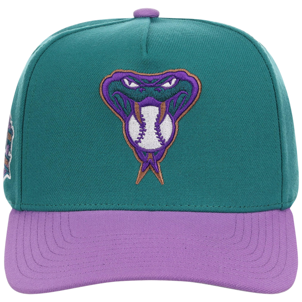 Arizona Diamondbacks Mitchell & Ness MLB 'Era Flip' Heritage Series Pro Pinch - Teal/Purple