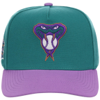 Arizona Diamondbacks Mitchell & Ness MLB 'Era Flip' Heritage Series Pro Pinch - Teal/Purple