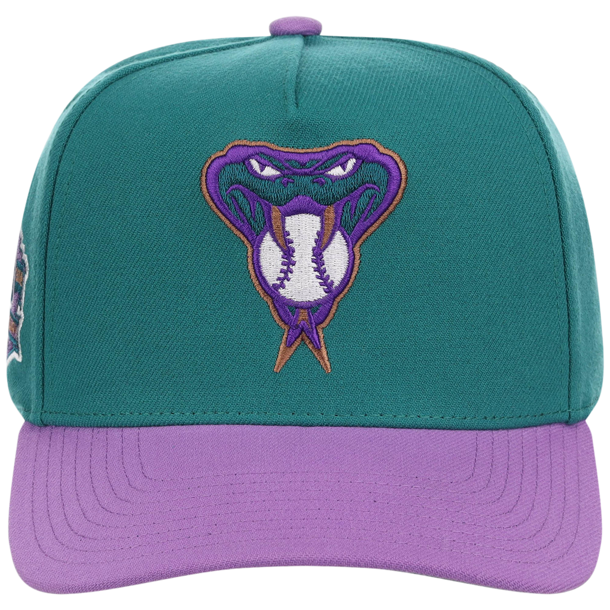 Arizona Diamondbacks Mitchell & Ness MLB 'Era Flip' Heritage Series Pro Pinch - Teal/Purple