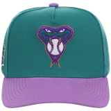 Arizona Diamondbacks Mitchell & Ness MLB 'Era Flip' Heritage Series Pro Pinch - Teal/Purple