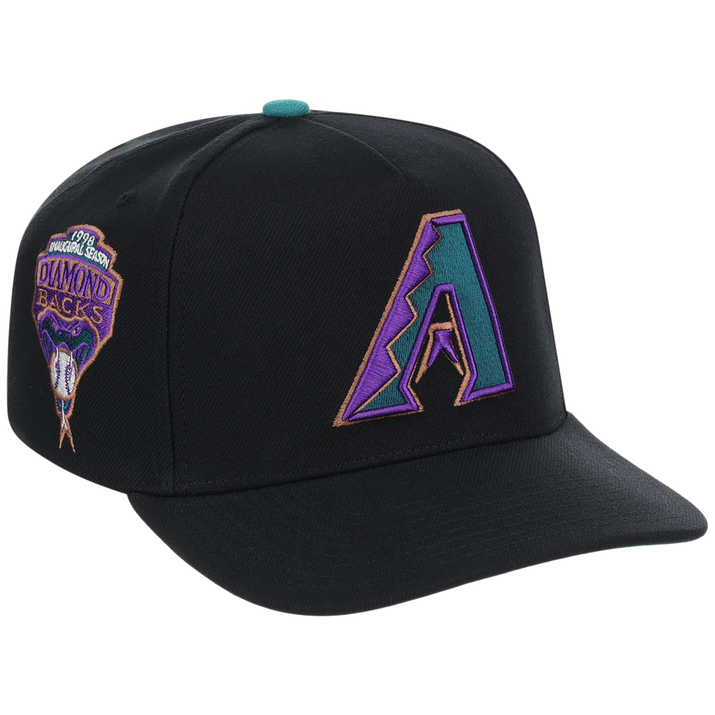 Arizona Diamondbacks Mitchell & Ness MLB 'Era Flip' Heritage Series Pro Pinch - Black/Black