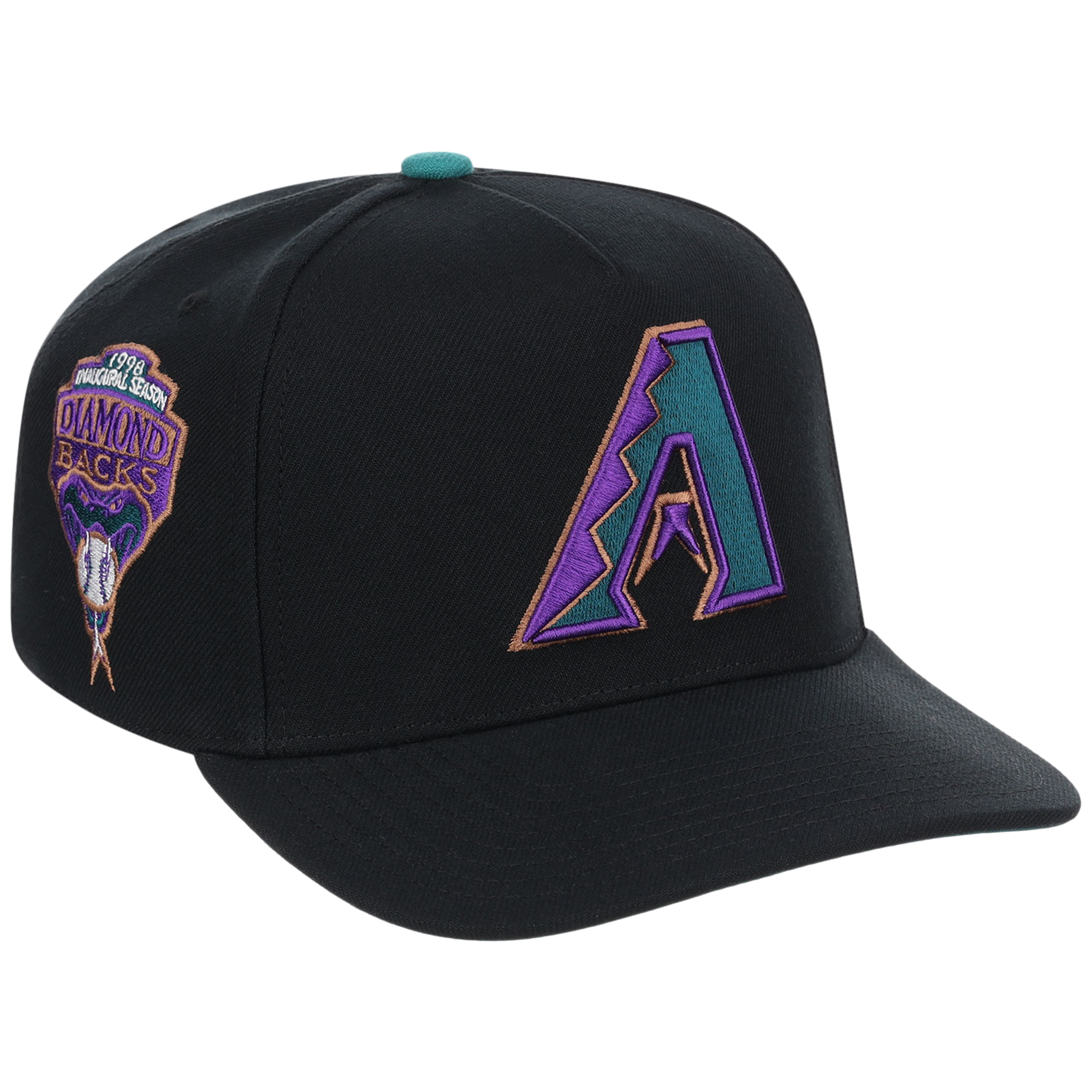 Arizona Diamondbacks Mitchell & Ness MLB 'Era Flip' Heritage Series Pro Pinch - Black/Black