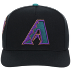 Arizona Diamondbacks Mitchell & Ness MLB 'Era Flip' Heritage Series Pro Pinch - Black/Black