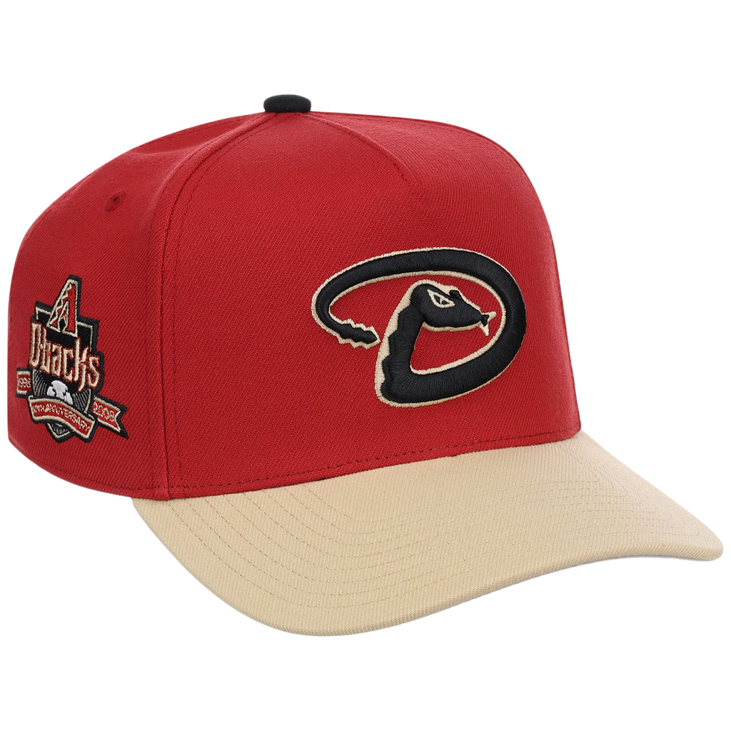 Arizona Diamondbacks Mitchell & Ness MLB 'Era Flip' Heritage Series Pro Pinch - Red/Tan