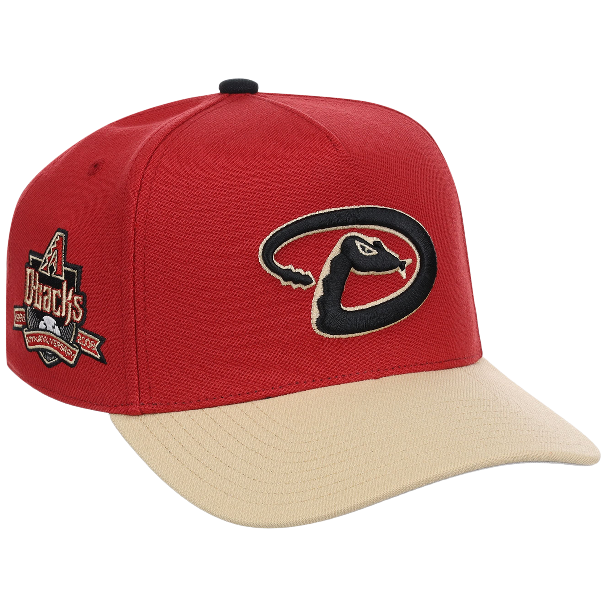 Arizona Diamondbacks Mitchell & Ness MLB 'Era Flip' Heritage Series Pro Pinch - Red/Tan