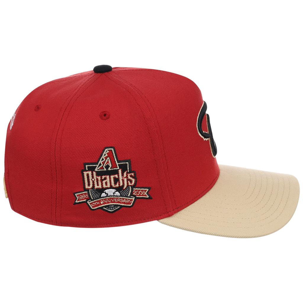 Arizona Diamondbacks Mitchell & Ness MLB 'Era Flip' Heritage Series Pro Pinch - Red/Tan