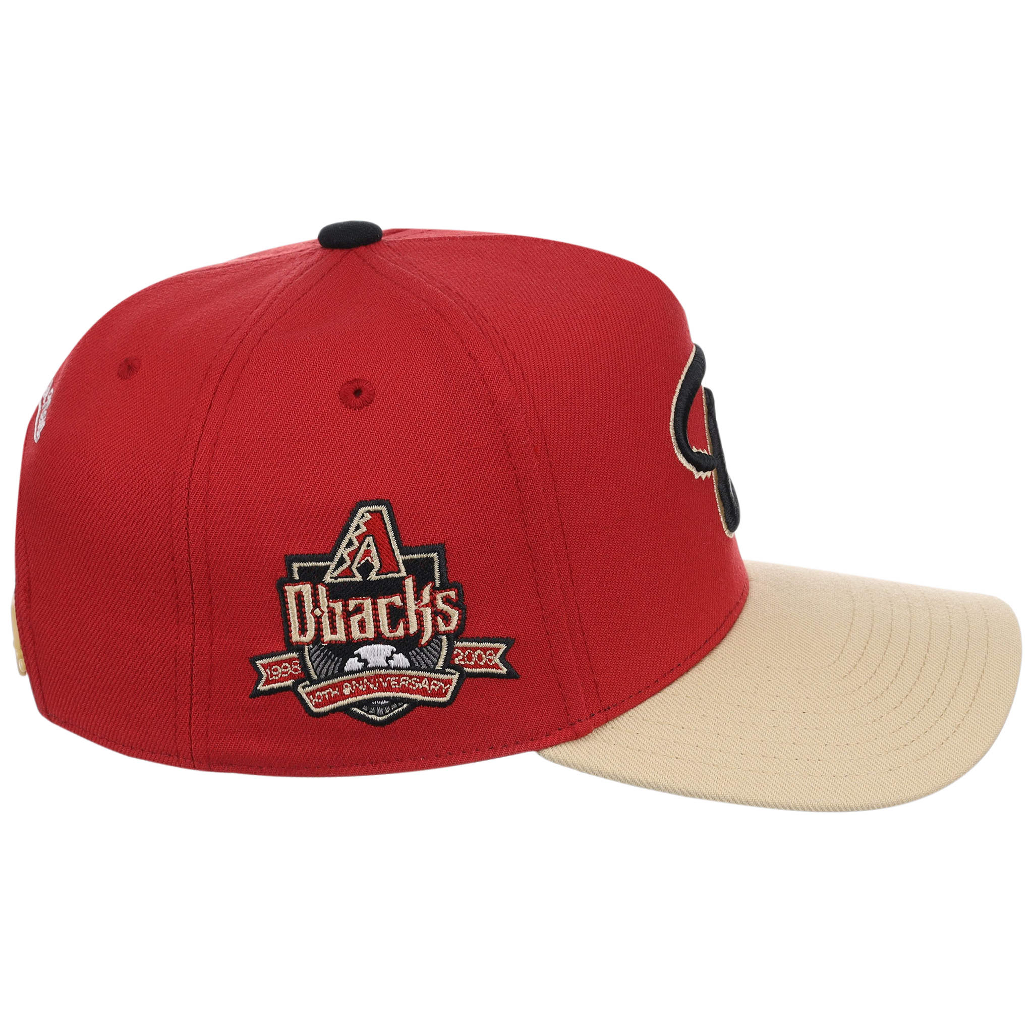 Arizona Diamondbacks Mitchell & Ness MLB 'Era Flip' Heritage Series Pro Pinch - Red/Tan