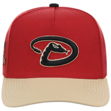Arizona Diamondbacks Mitchell & Ness MLB 'Era Flip' Heritage Series Pro Pinch - Red/Tan