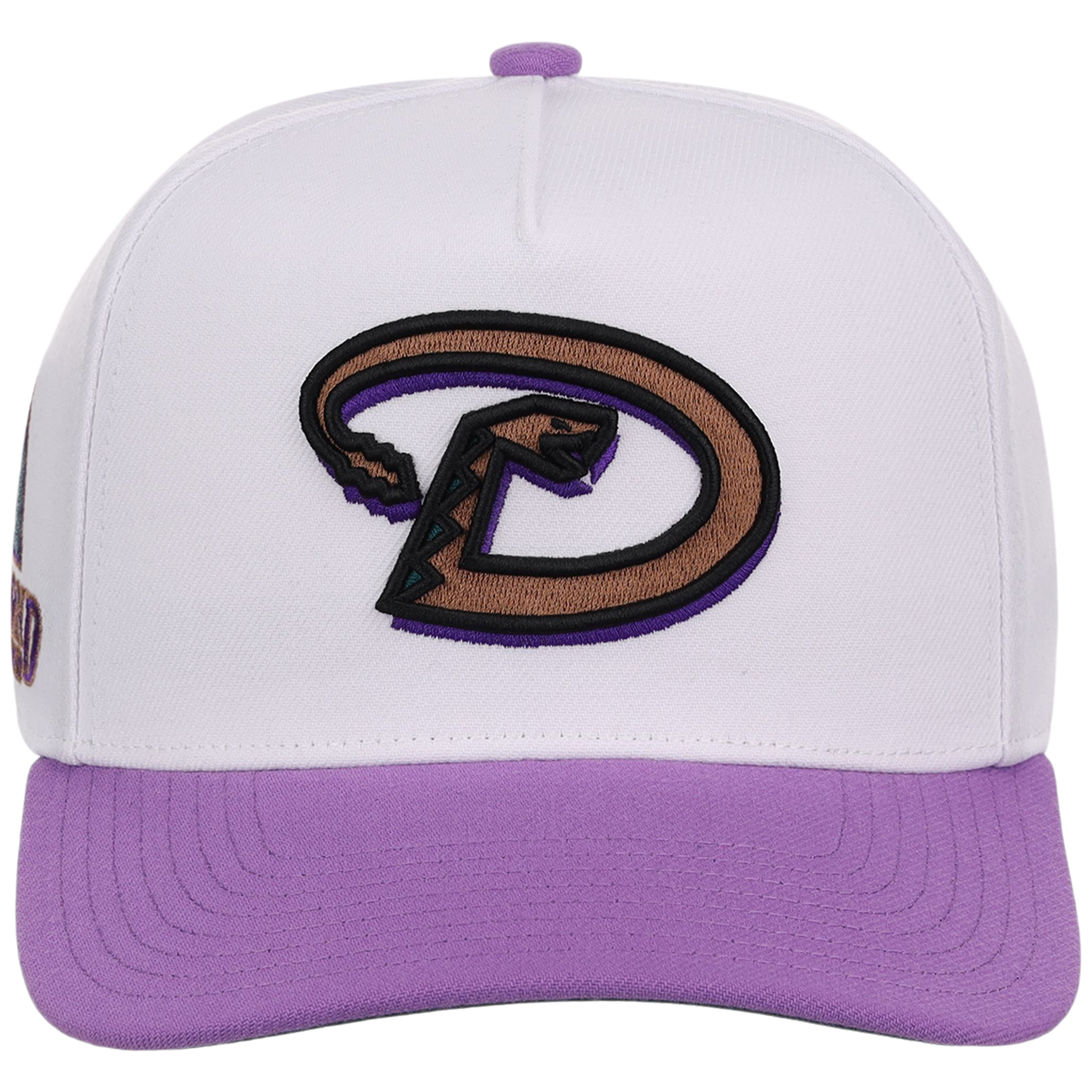 Arizona Diamondbacks Mitchell & Ness MLB 'Era Flip' Heritage Series Pro Pinch - White/Purple