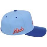 Atlanta Braves Mitchell & Ness MLB 'Era Flip' Heritage Series Pro Pinch - Sky/Royal