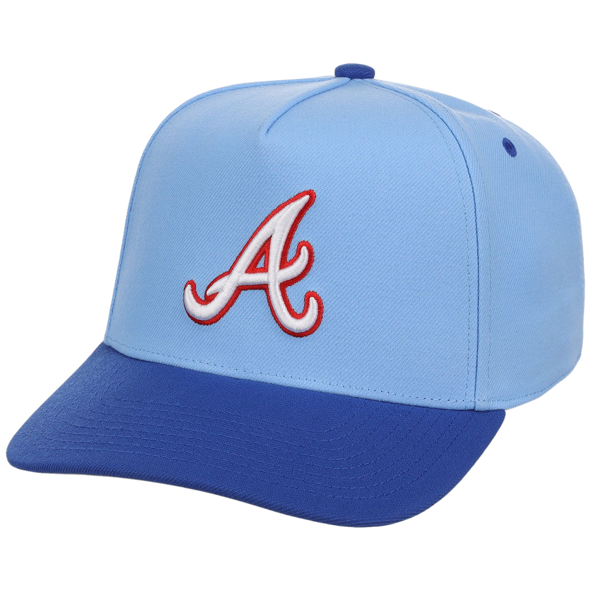Atlanta Braves Mitchell & Ness MLB 'Era Flip' Heritage Series Pro Pinch - Sky/Royal